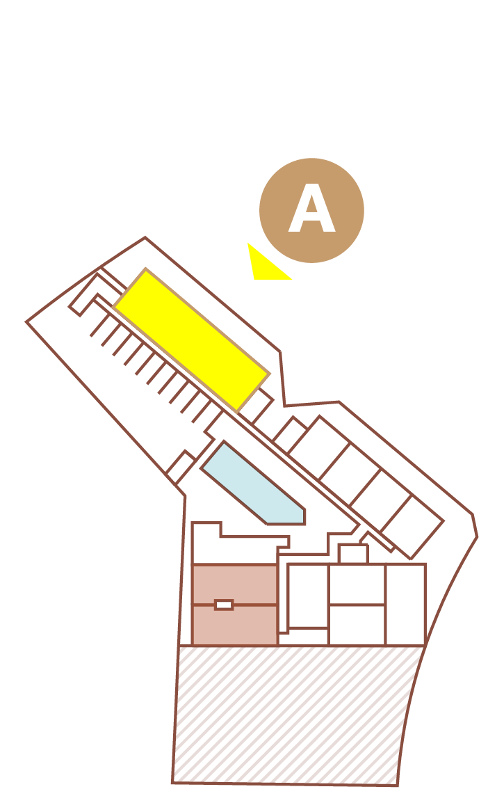 Mapa de ubicación de unidades del edificio Este sección 2.